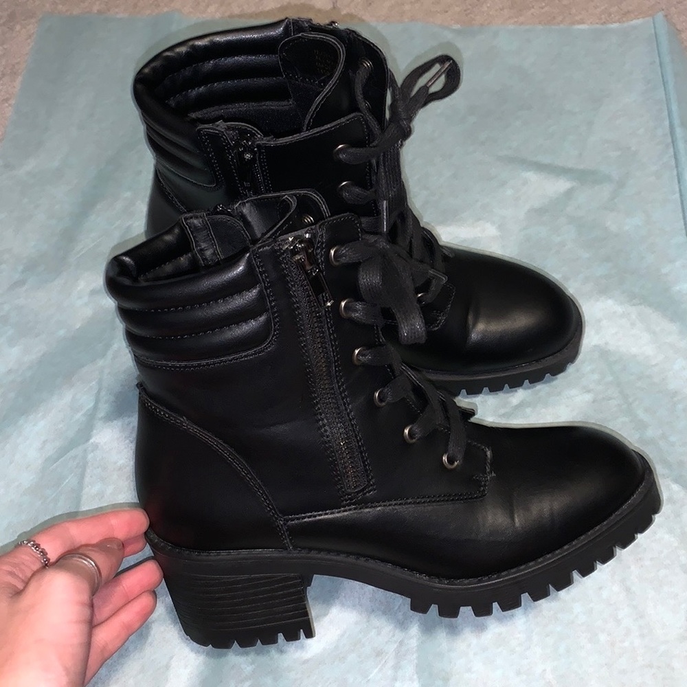 EUC Madden Girl Combat Boots